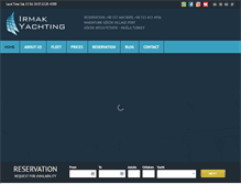 Tablet Screenshot of irmakyachting.com